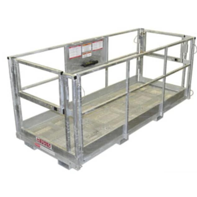 Haugen Attachments Telehandler Galvanized Work Platform - Image 2