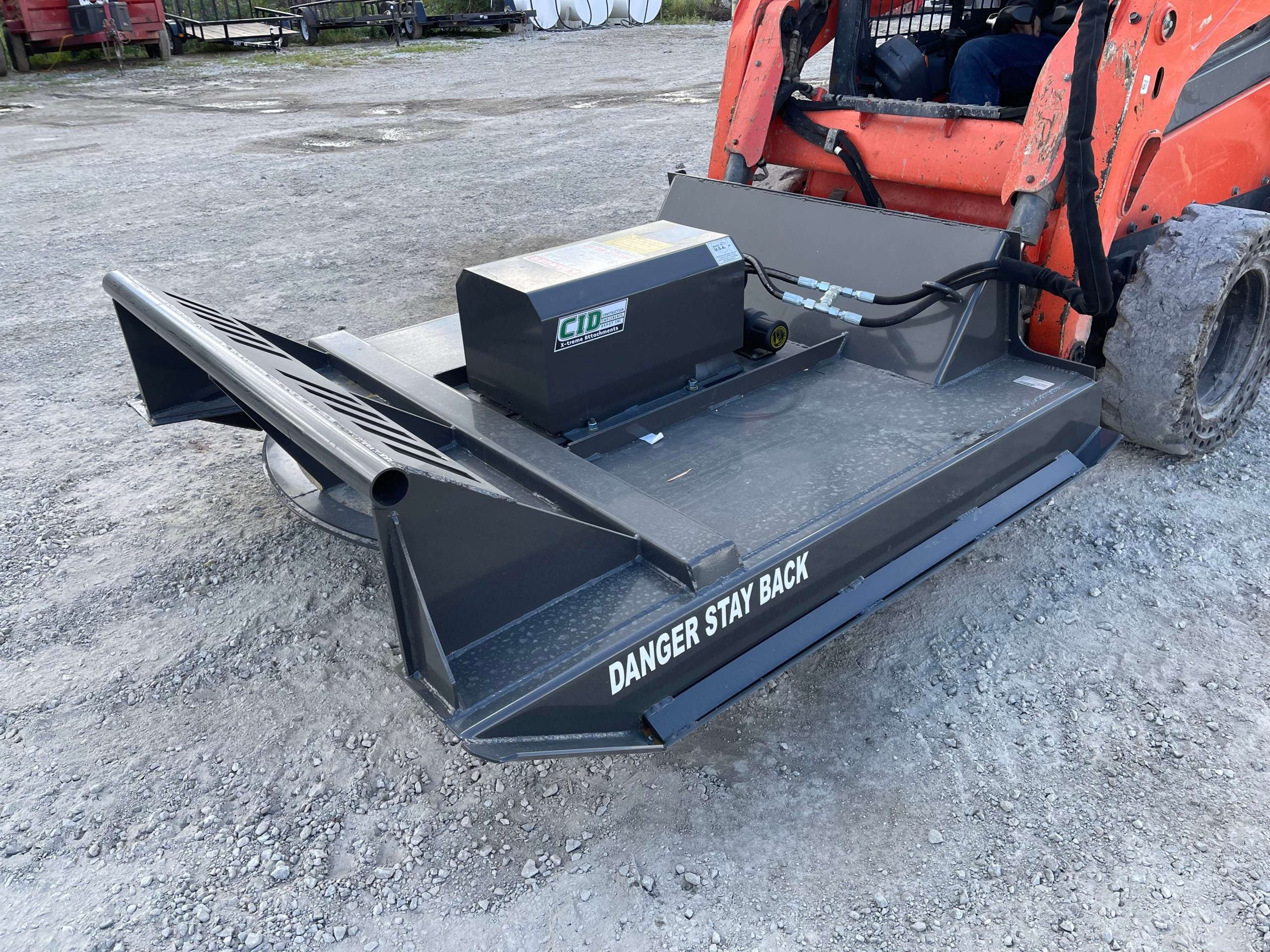 CID Heavy Duty Gearbox Brush Cutter For Skid Steer - Image 3