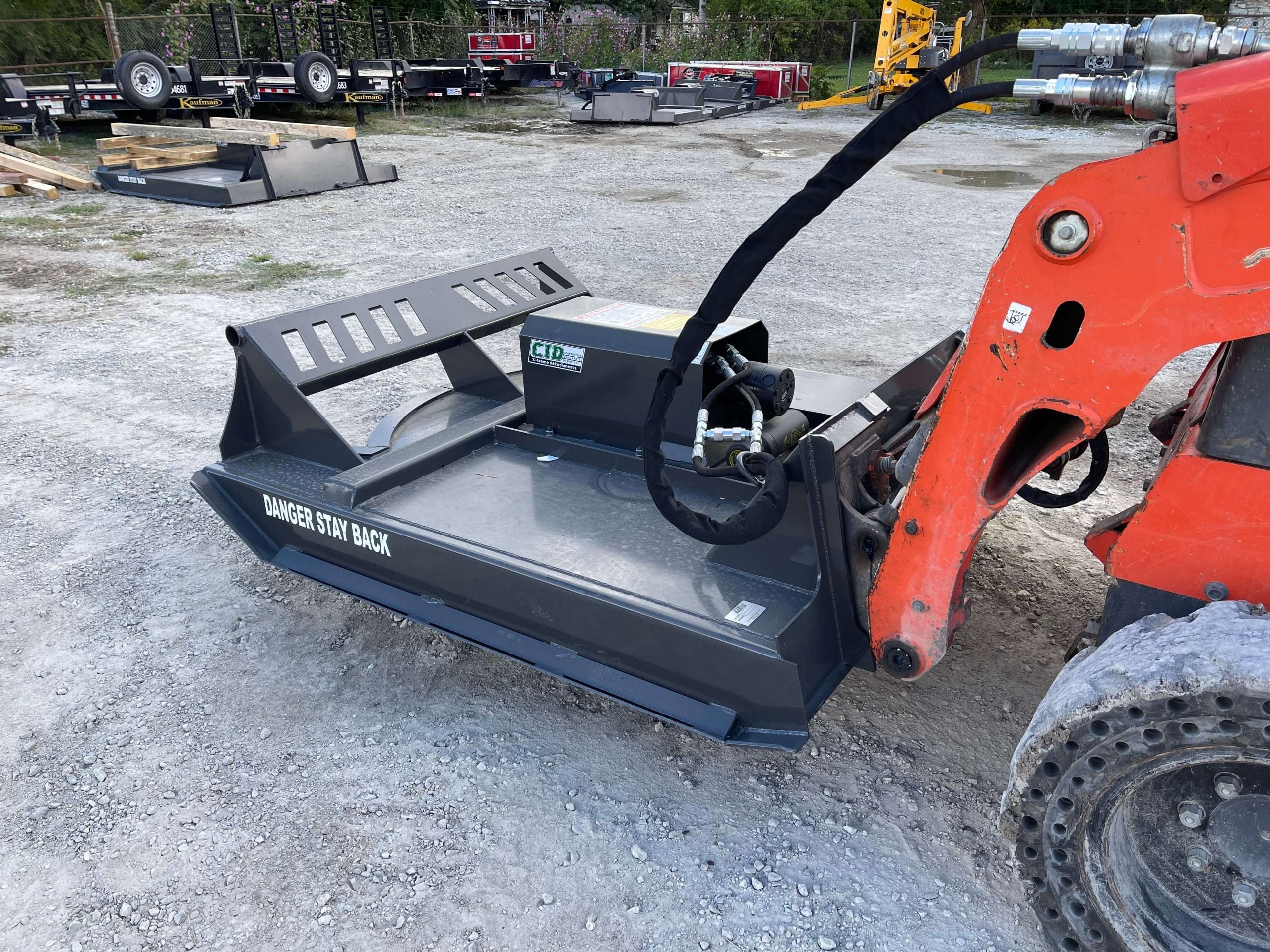 CID Heavy Duty Gearbox Brush Cutter For Skid Steer - Image 4