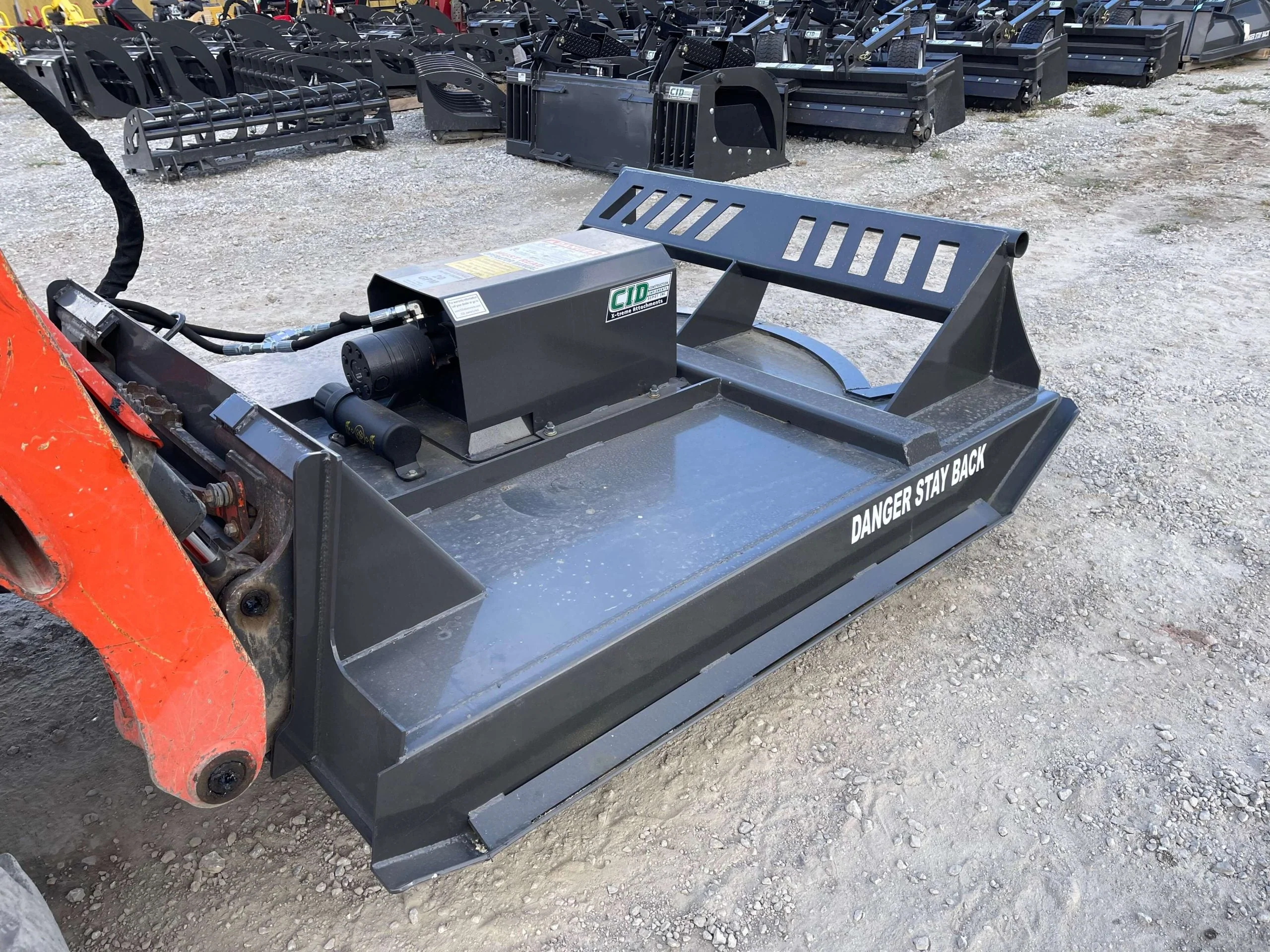 CID Heavy Duty Gearbox Brush Cutter For Skid Steer - Image 5