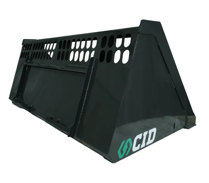 CID SnowNLitter Bucket High Capacity For Skid Steer - Image 2