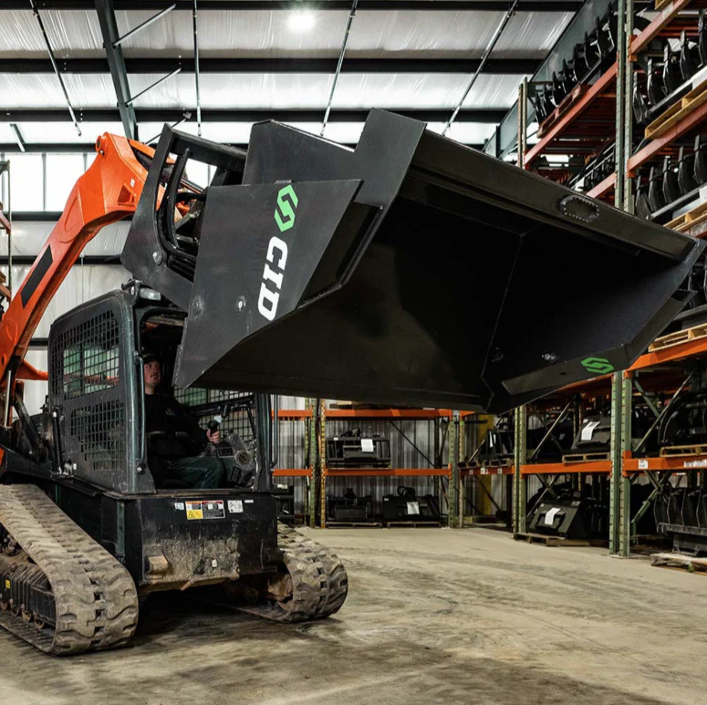 CID High Dump Bucket For Skid Steer - Image 6