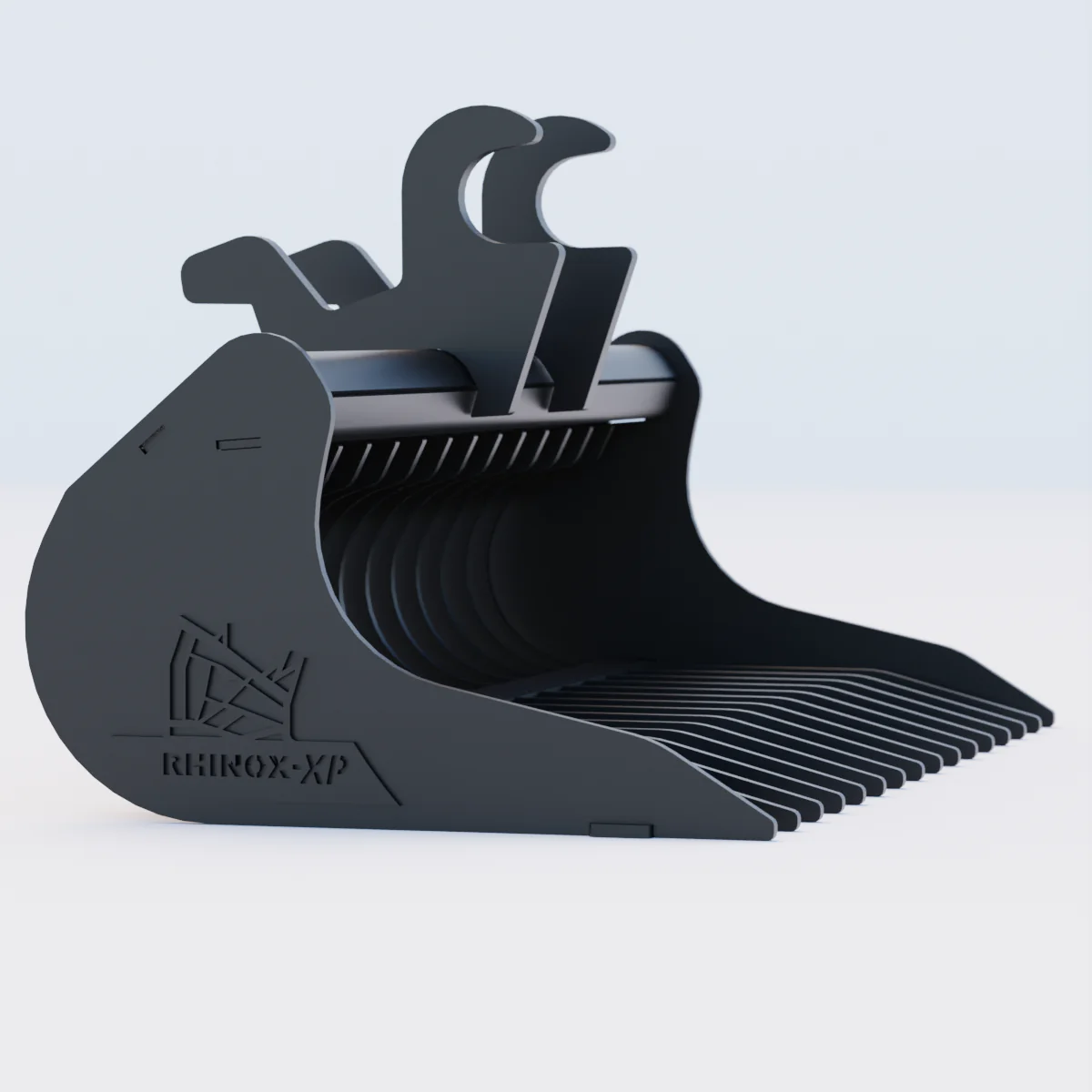 Hitachi ZX19U Rake Riddle Bucket 36" / 900mm - Image 2