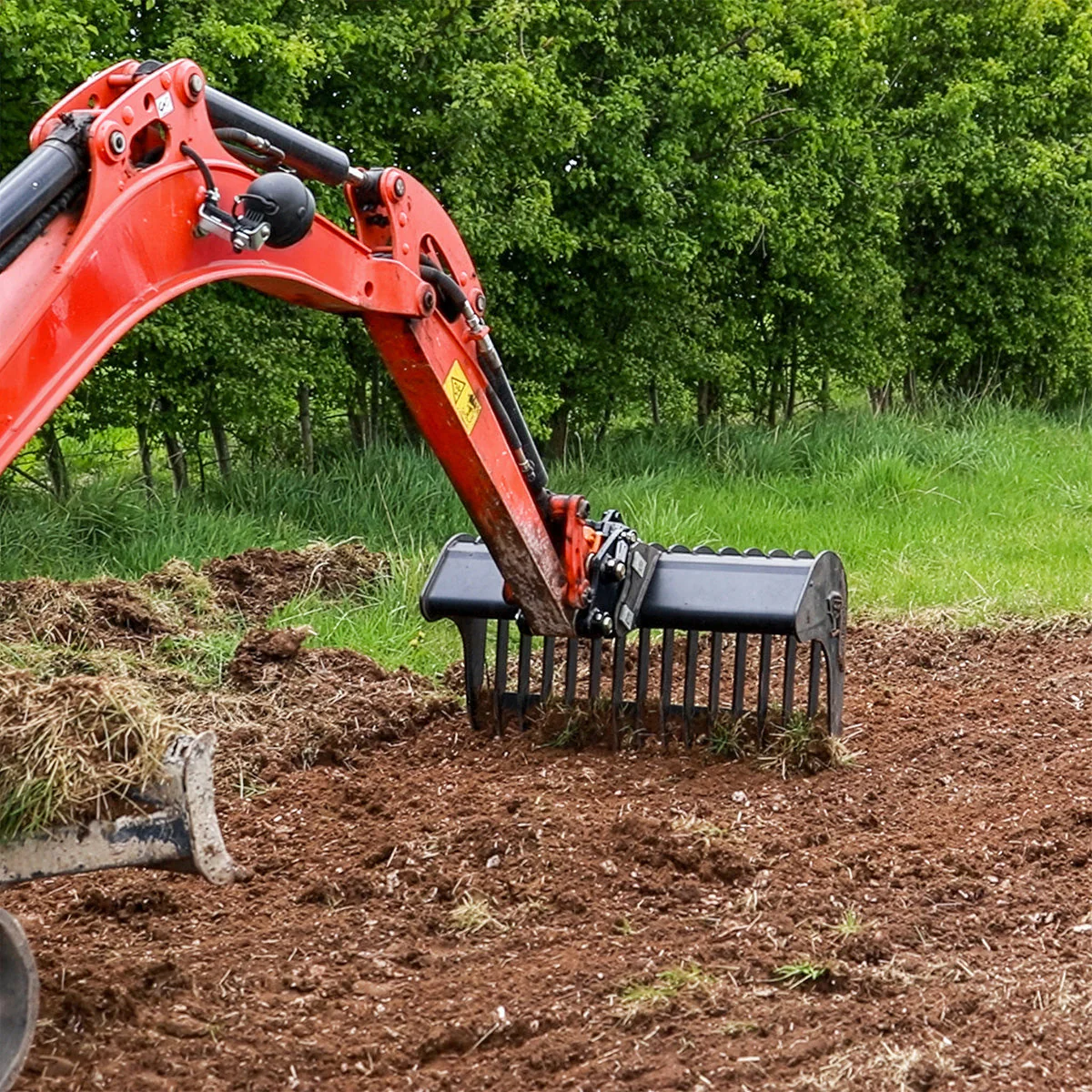 JCB 8014 / 8014 CTS Rake Riddle Bucket 36" / 900mm - Image 5