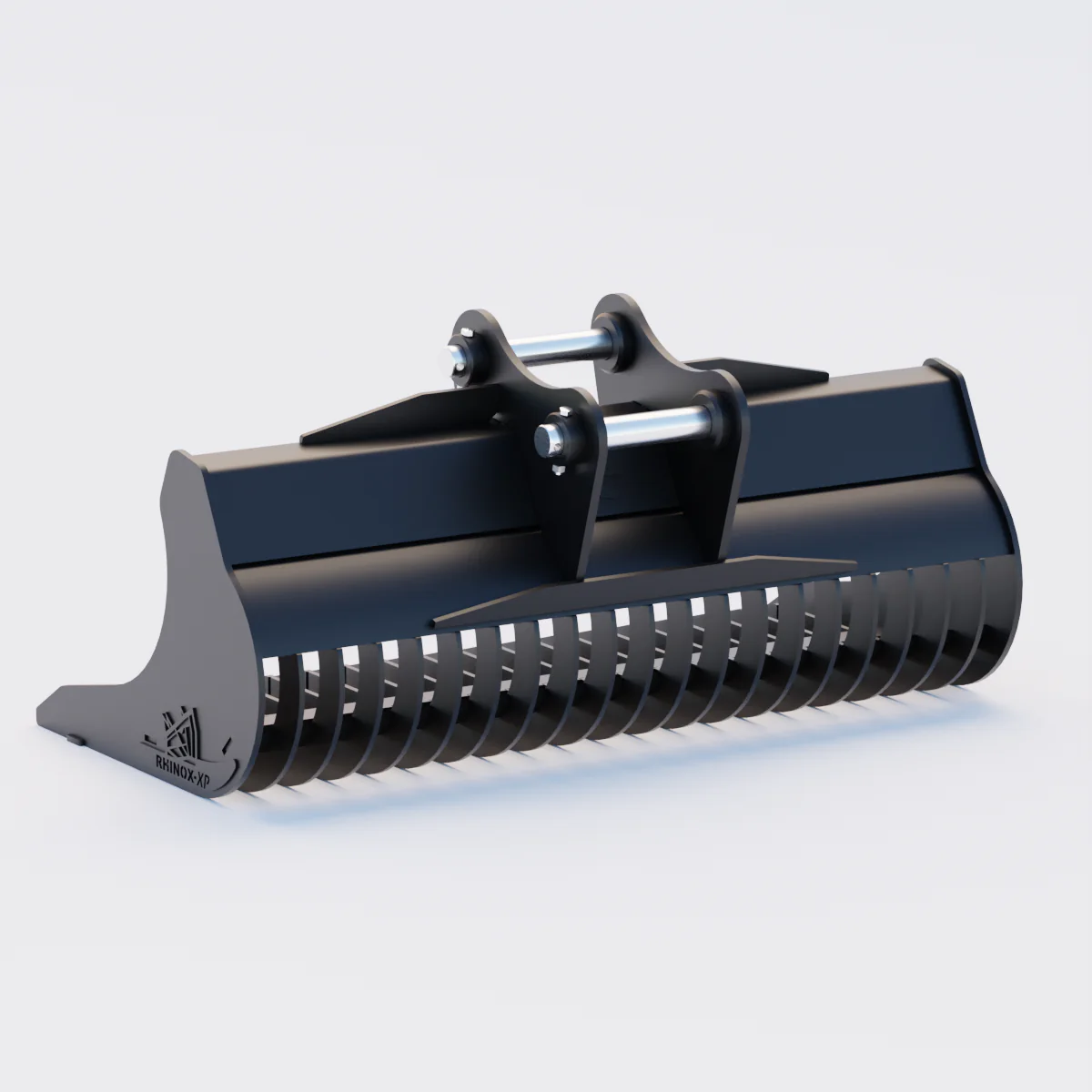 JCB JZ141  Excavator Rake Riddle Bucket - 72" - Image 3