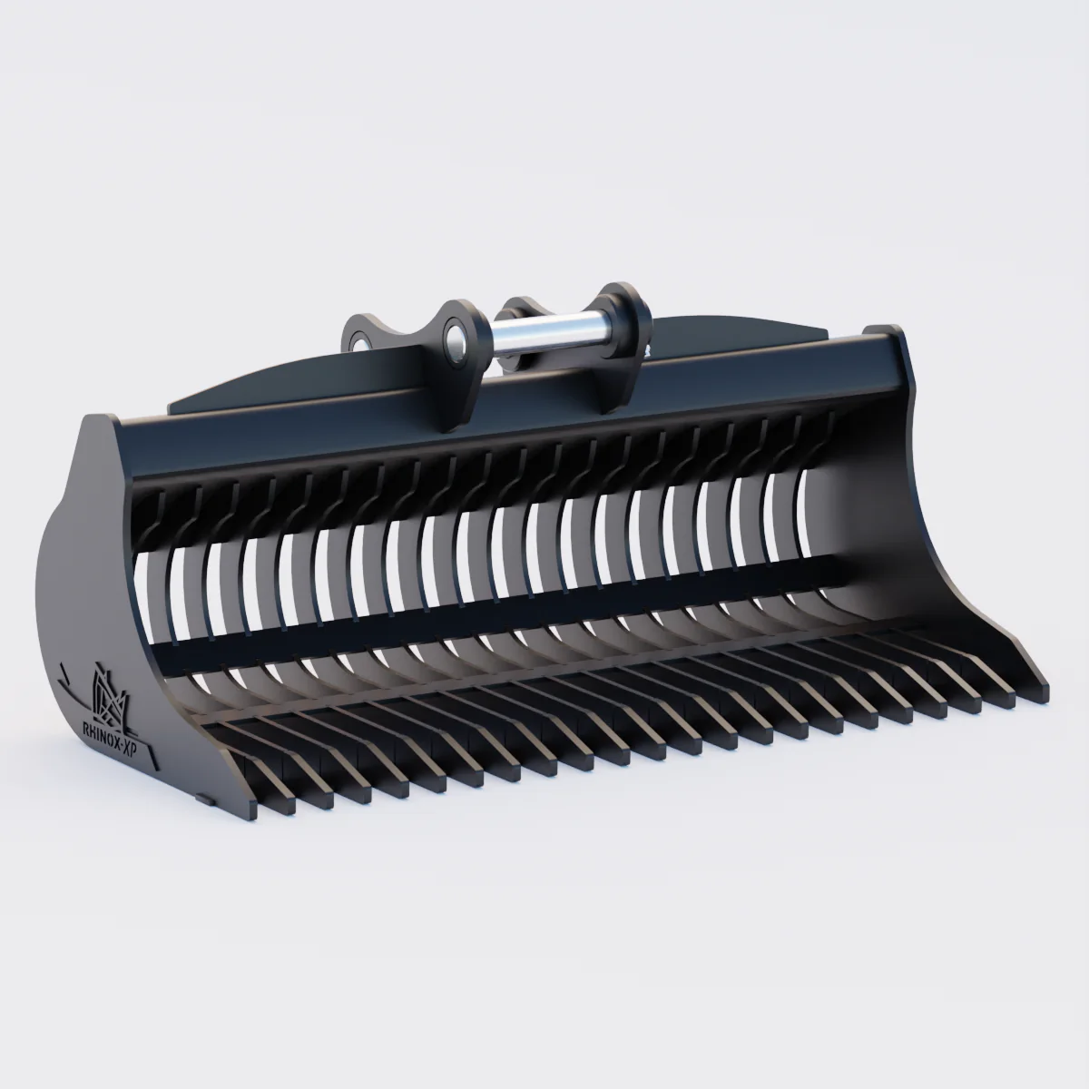 Komatsu PC240LC-11 Excavator Rake Riddle Bucket - 84"