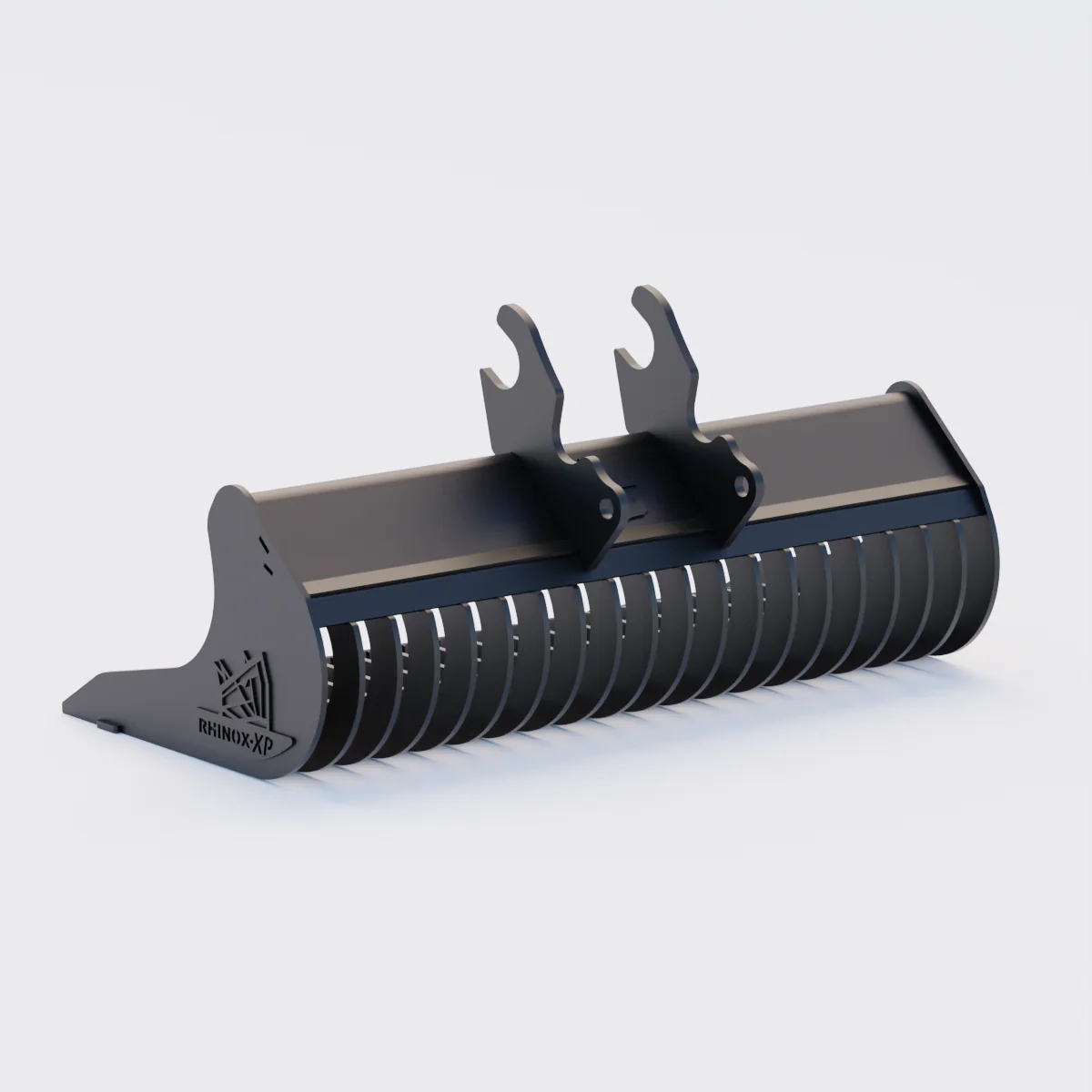Kubota KX121-3 Quick Attach Rake Riddle Bucket 48" / 1200mm - Image 3