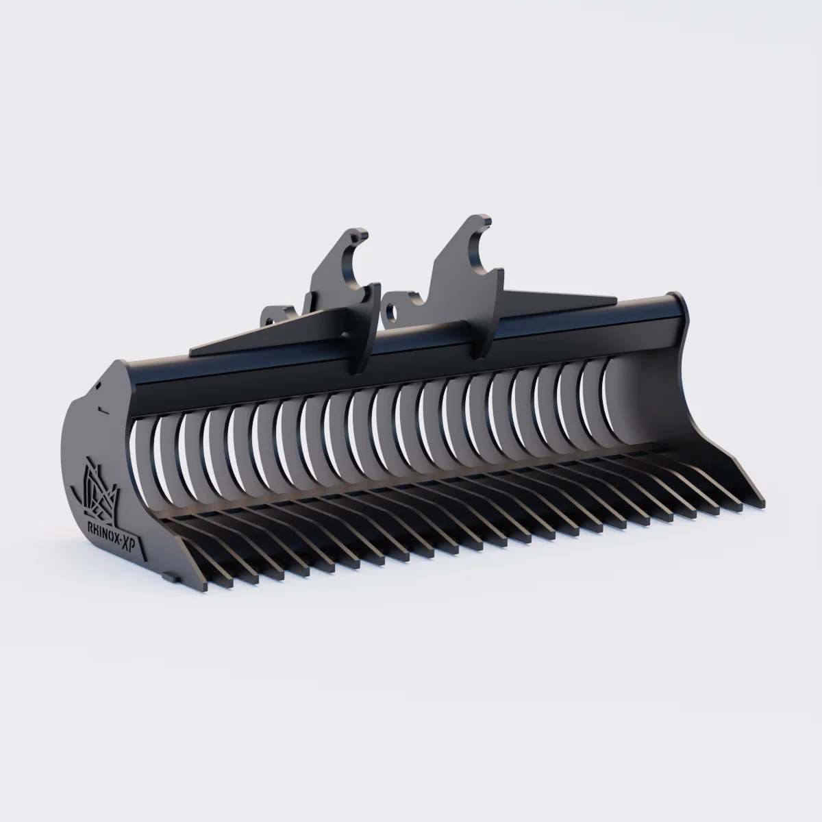 Kubota KX080 Quick Attach Rake Riddle Bucket 60" / 1500mm
