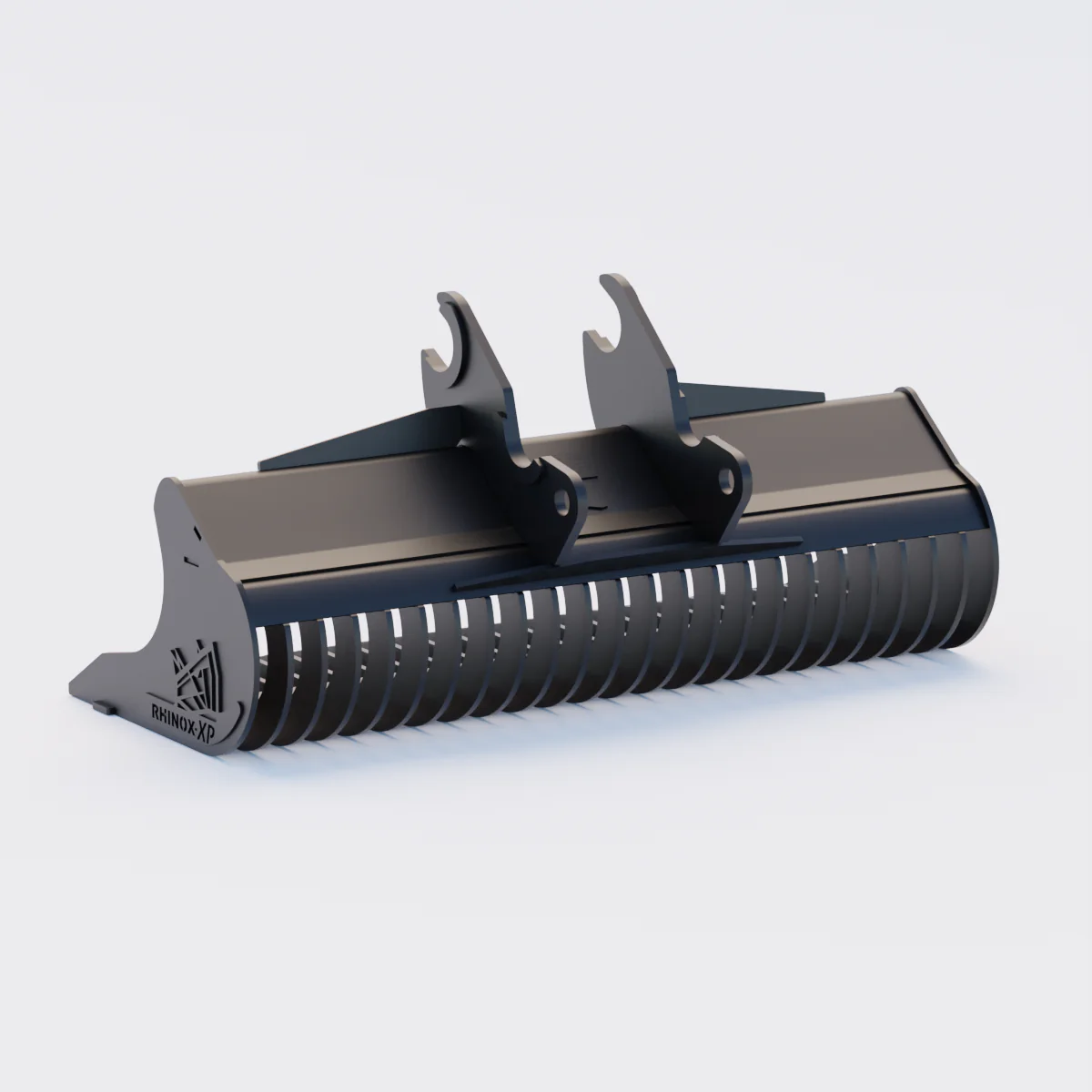 Kubota KX080 Quick Attach Rake Riddle Bucket 60" / 1500mm - Image 3
