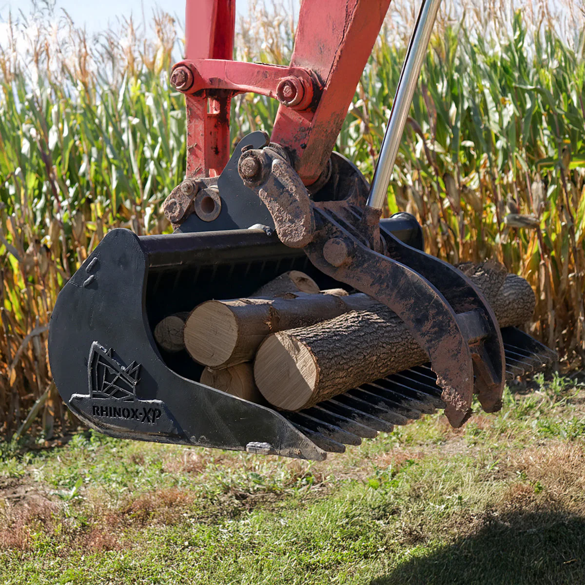 Kubota KX080 Quick Attach Rake Riddle Bucket 60" / 1500mm - Image 7