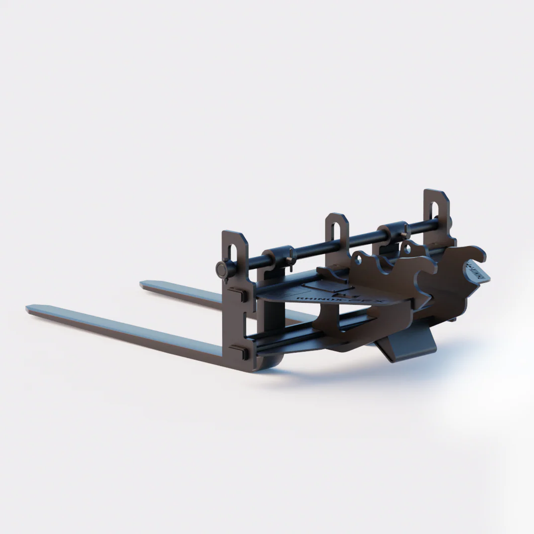 Kubota KX030-4 Quick Attach Pallet Forks - Image 2