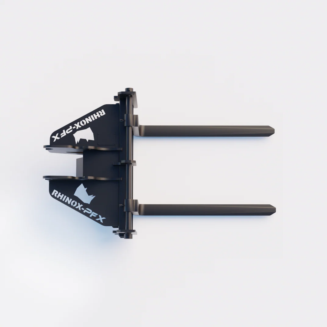 Kubota KX057 Quick Attach Pallet Forks - Image 3