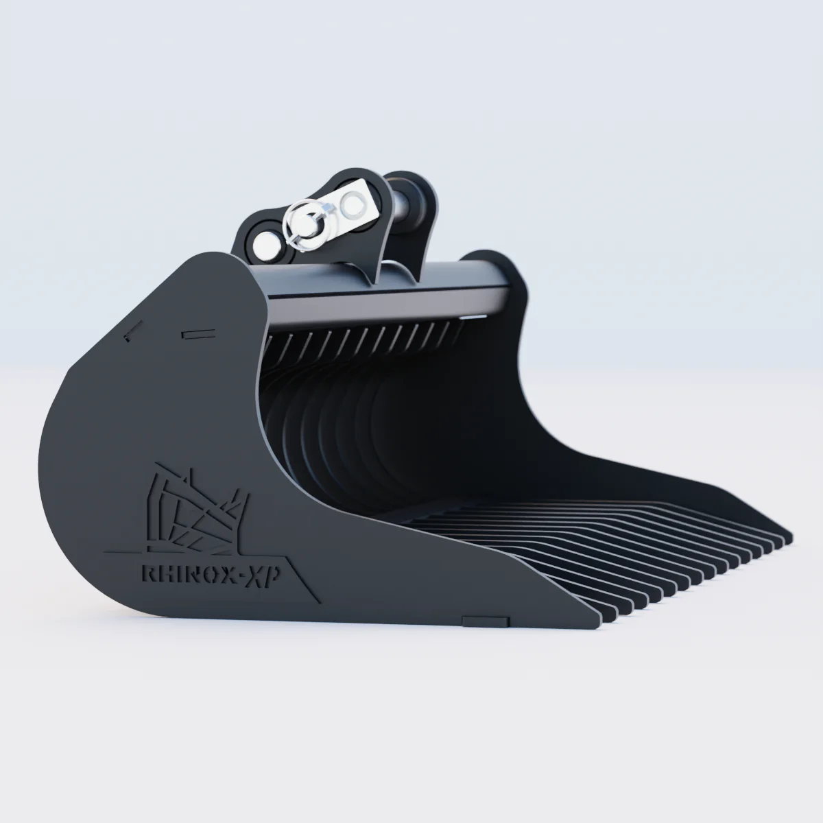 Kubota KX41-3 Quick Attach Rake Riddle Bucket 36" / 900mm - Image 5