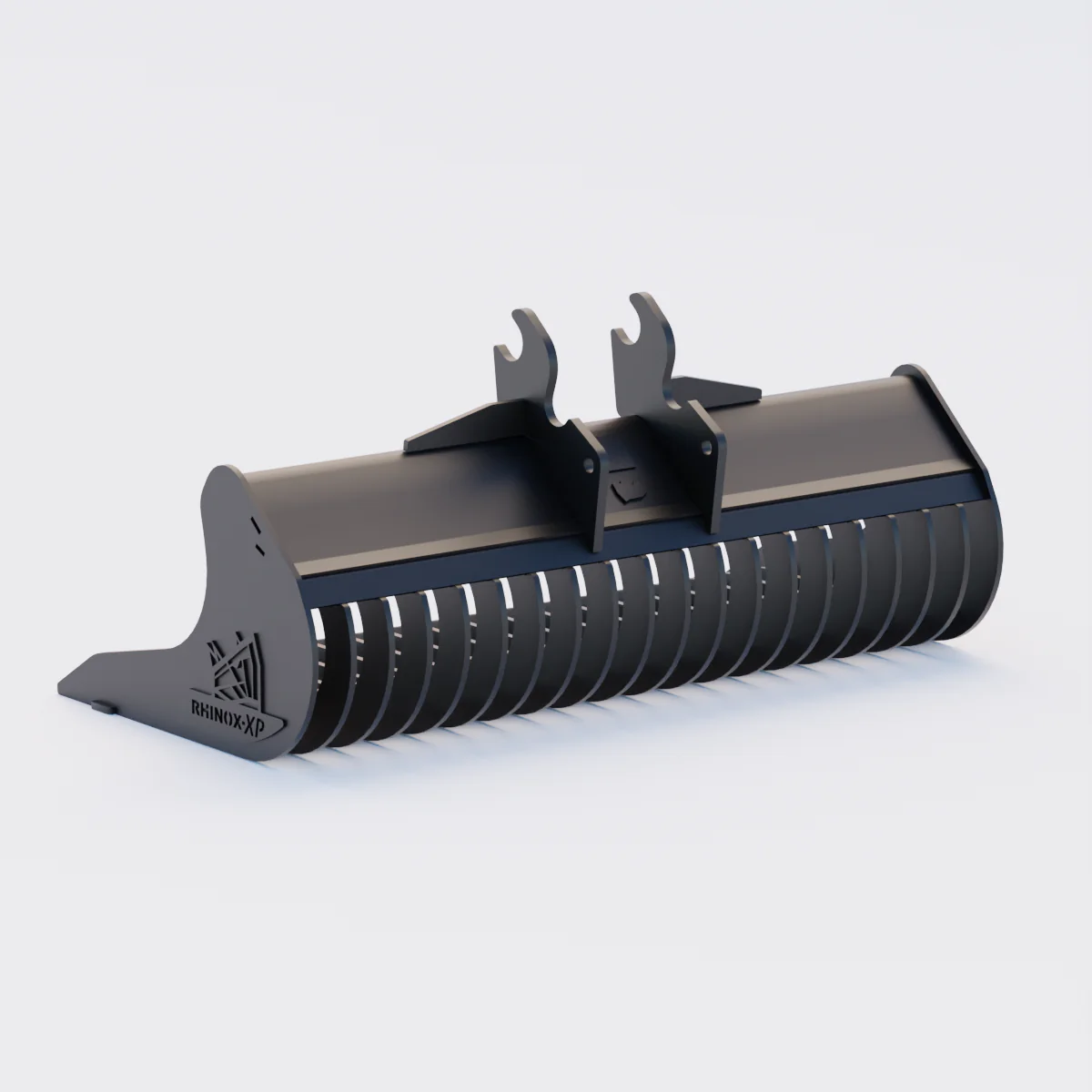 Kubota U27-4 Quick Attach Rake Riddle Bucket 48" / 1200mm - Image 3