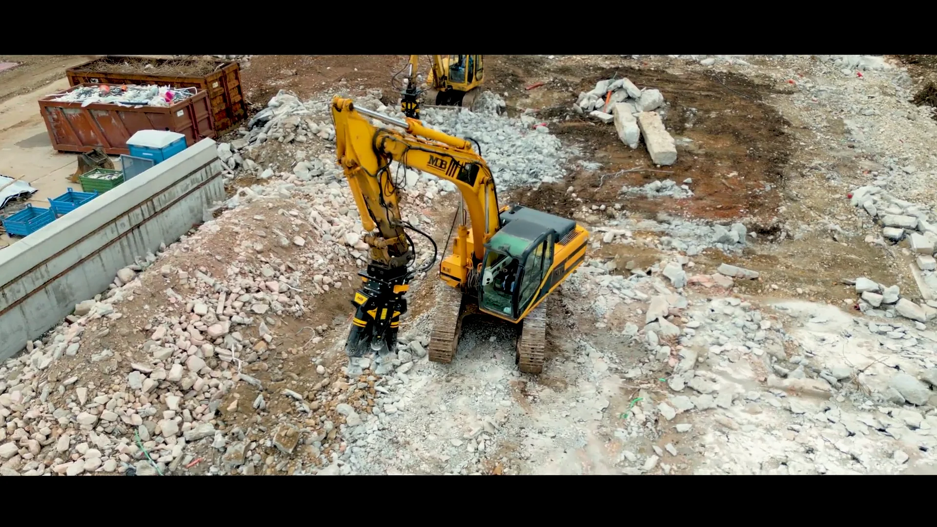 MB Crusher Demolition Pulverizer | Model MB-PT1650 | Overall Width 55" | Machine Size 19-25 Tons | For Excavators - Image 12