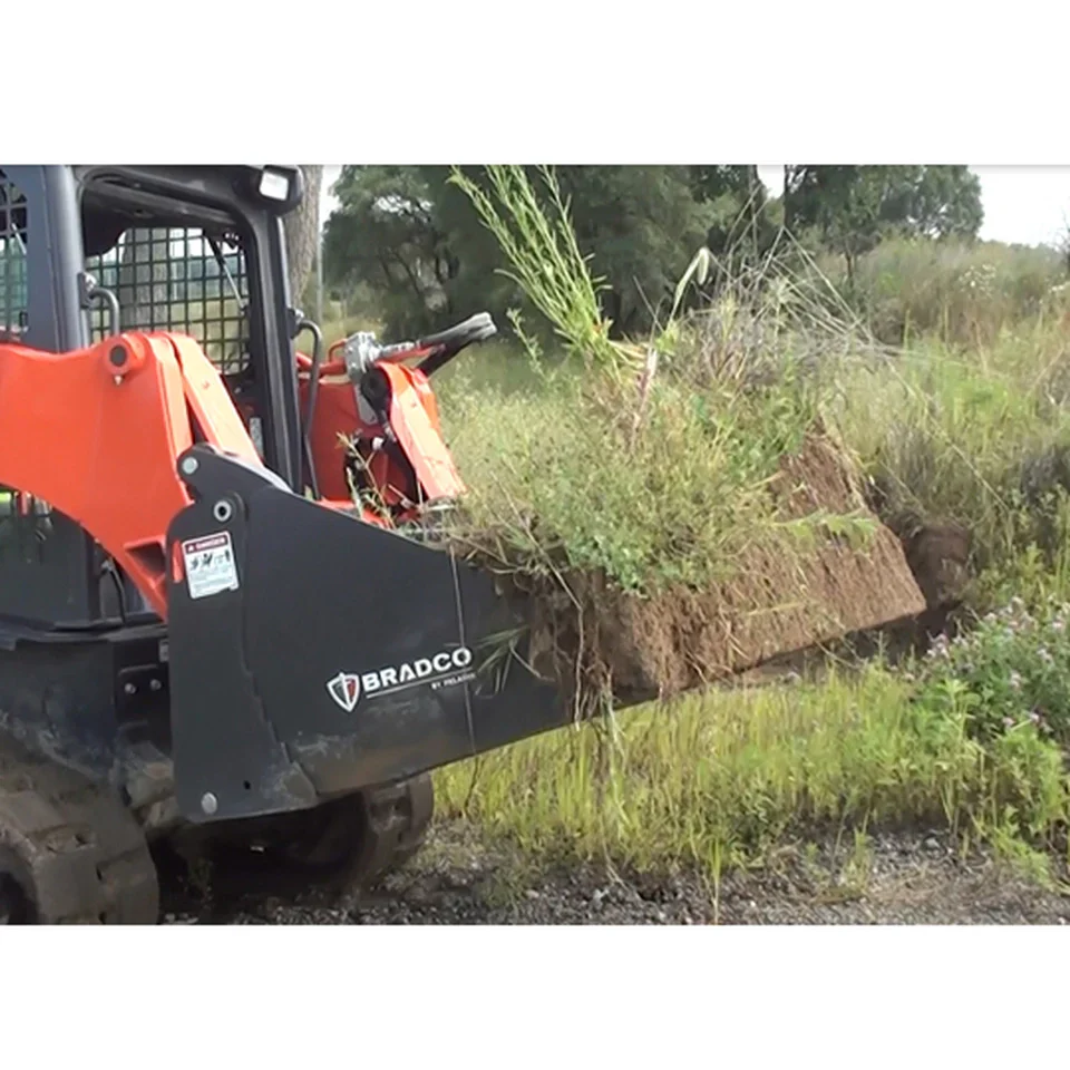 Paladin 4-In-1 Multi-Purpose Bucket for Skid Steer - Image 4