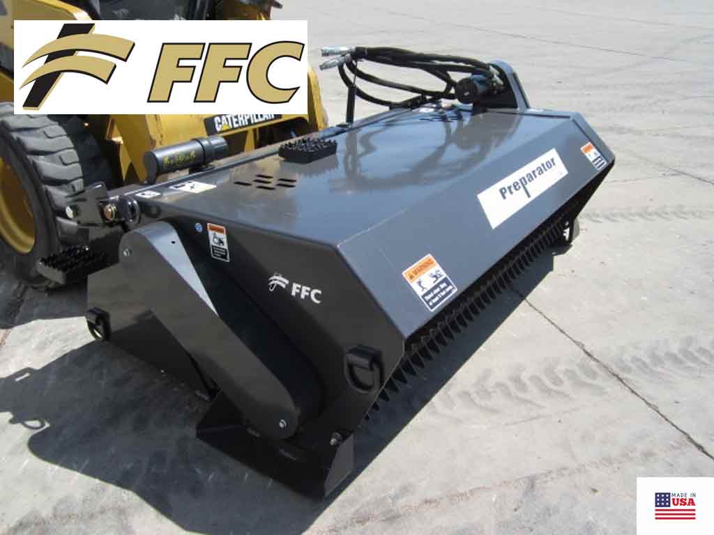 Paladin / FFC Preparator Landscape Rake for Skid Steer - Image 4
