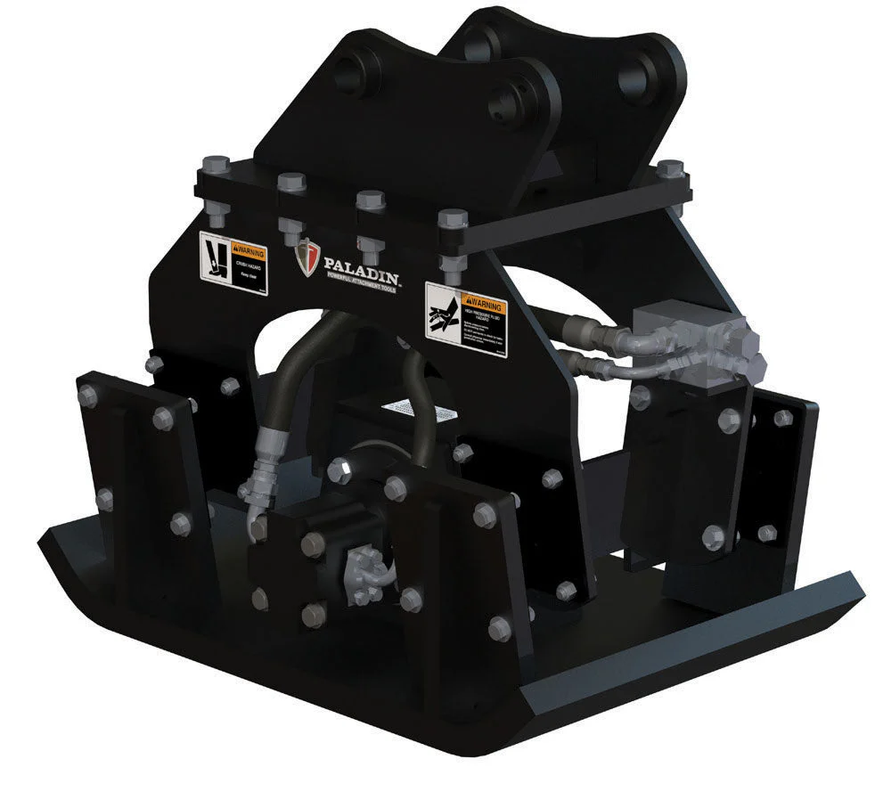 Paladin Strikeforce EX TCP Vibratory Plate Compactors for Skid Steer Excavator 5000-28000 Lbs. - Image 6