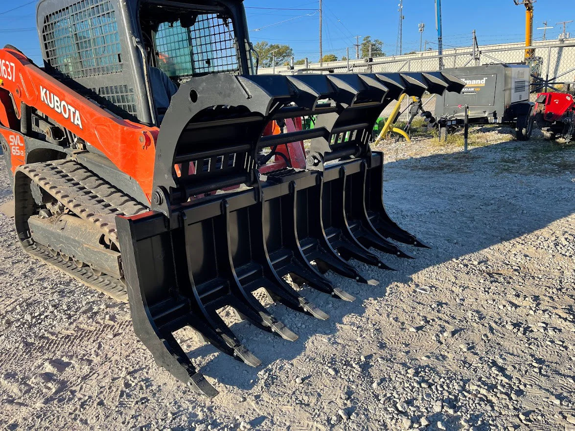 CID Rake Grapple Severe Duty For Skid Steer - Image 2