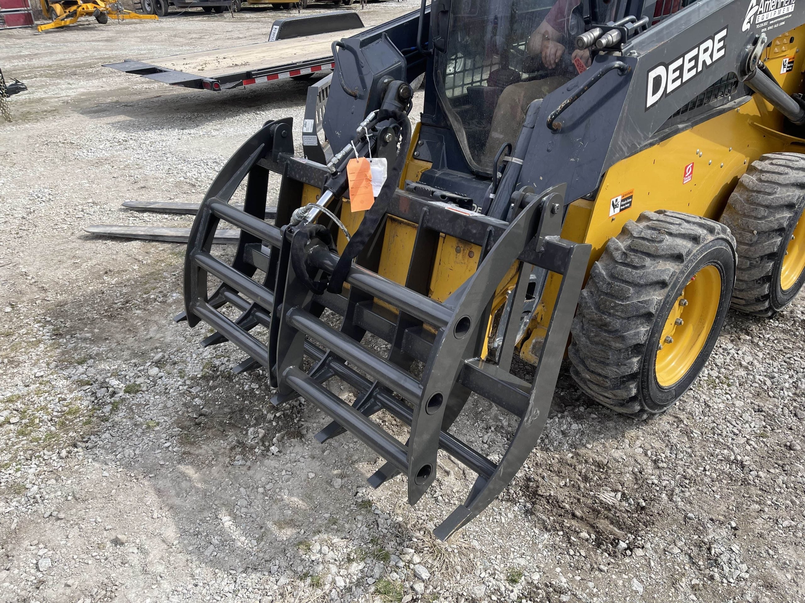 CID Rake Grapple Compact For Skid Steer - Image 2