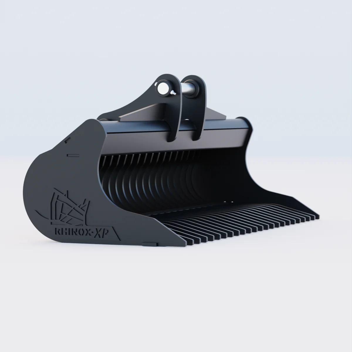 Sany SY80 Rake Riddle Bucket 60" / 1500mm - Image 2