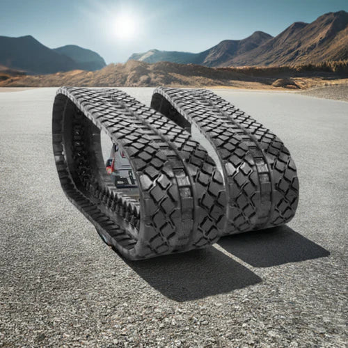 Set of Bobcat T76 Tracks 450x86x53 ( 18" ) Diamond Pattern - Image 2
