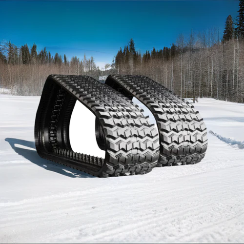 Set of CAT 289D3 Tracks 450x86x56 ( 18" ) Zig Zag Pattern - Image 3