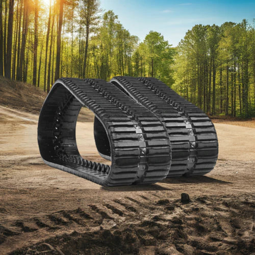Set of John Deere 331G Tracks 450x86x58 ( 18" ) Straight Bar Pattern - Image 2
