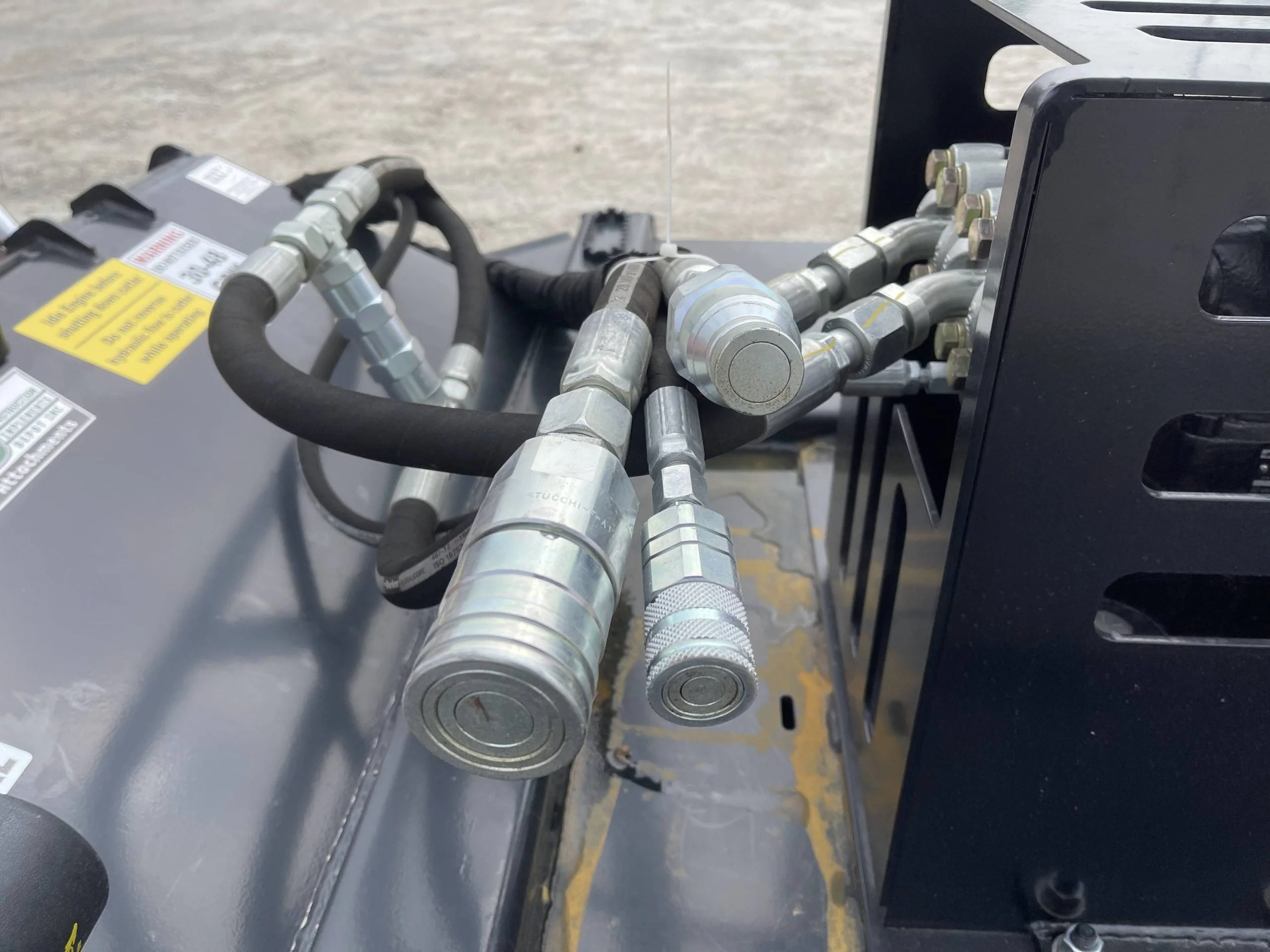 CID Severe Duty Bent Axis Piston Cutter For Skid Steer - Image 8