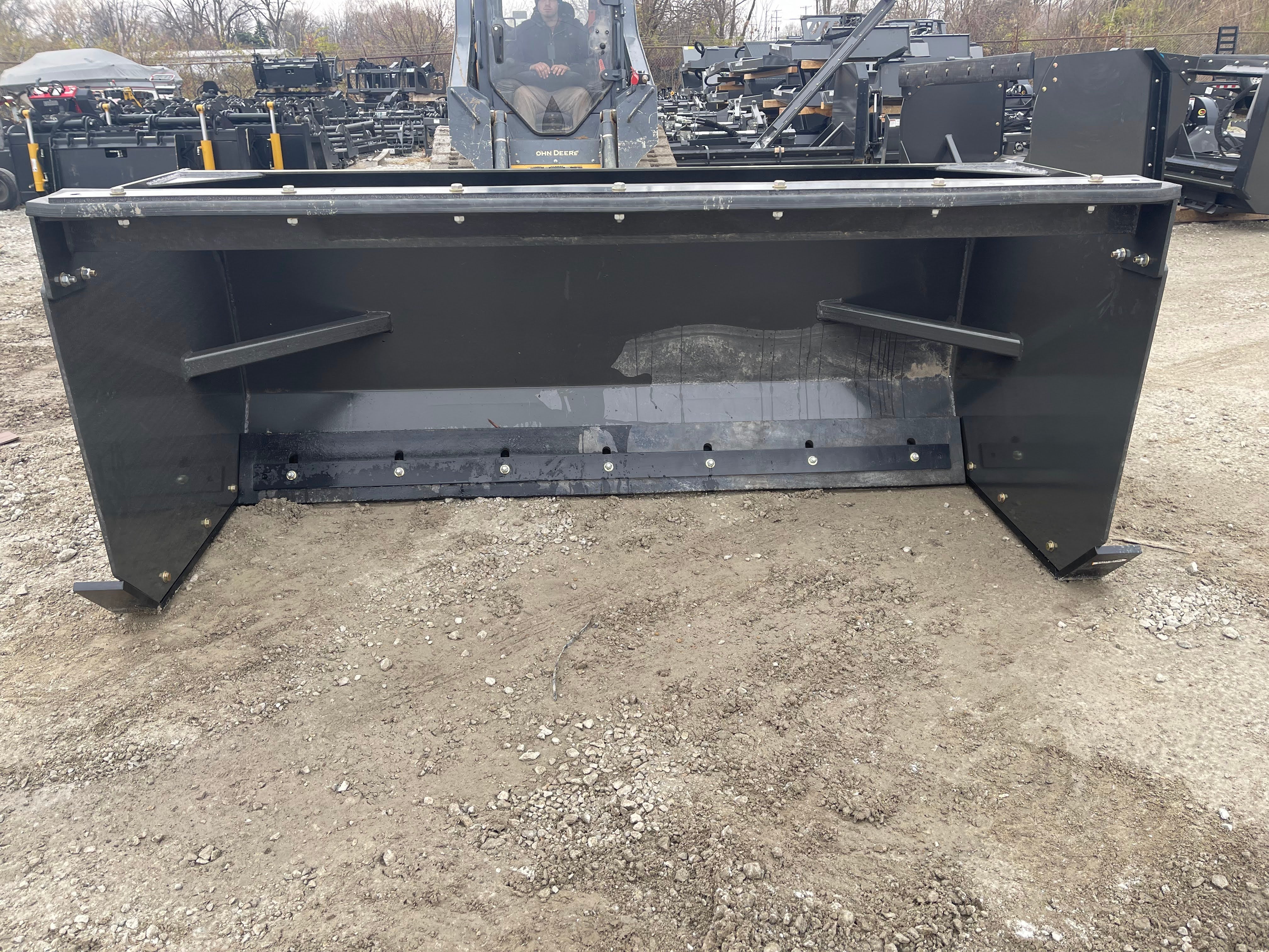 CID Snow Pusher Xtreme Duty For Skid Steer - Image 5