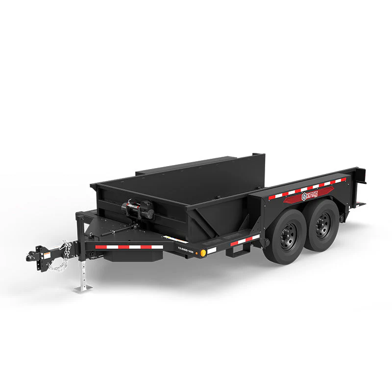Virnig Hydraulic Drop Deck Utility Trailer - Image 5