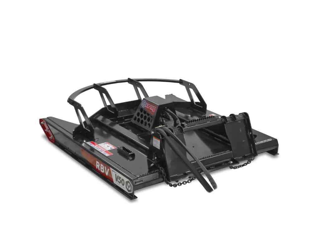 Virnig V50 Rotary Brush Cutter Open Front for Skid Steer Loader - Image 3