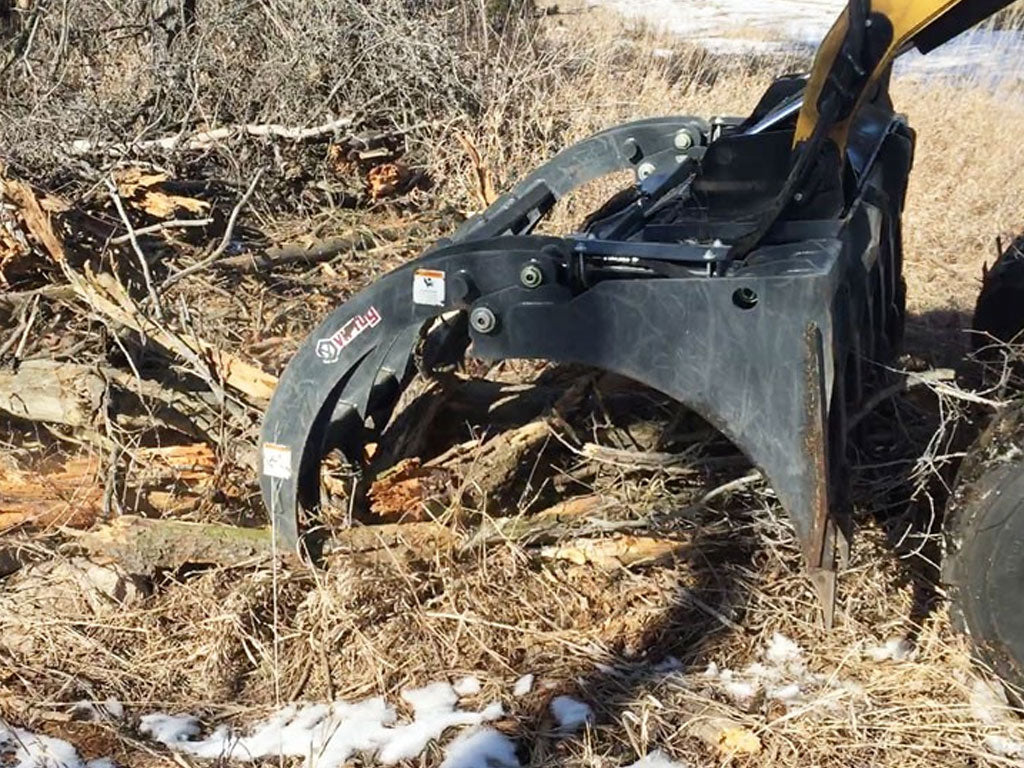 Virnig V60 Root Rake Grapple for Skid Steer Loader - Image 6