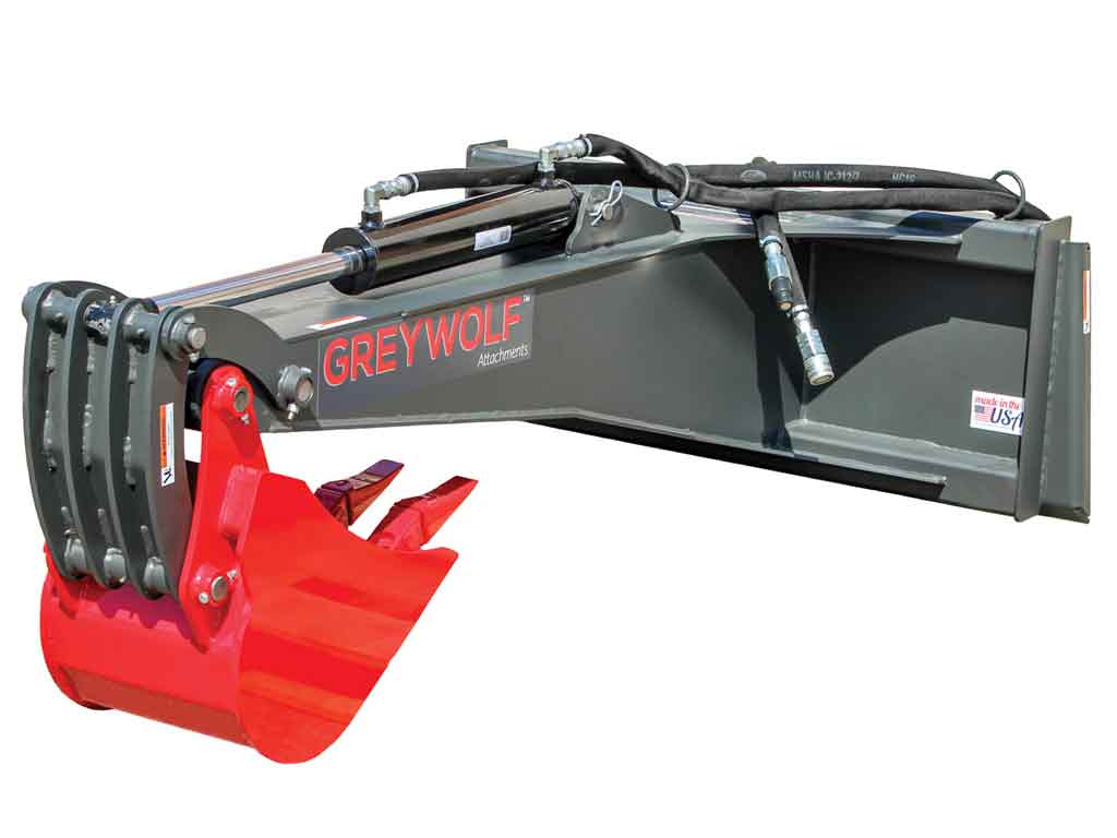 WAIN ROY | Cemetery / Bellhole Bucket for Excavators (4500 - 9000 lbs.)