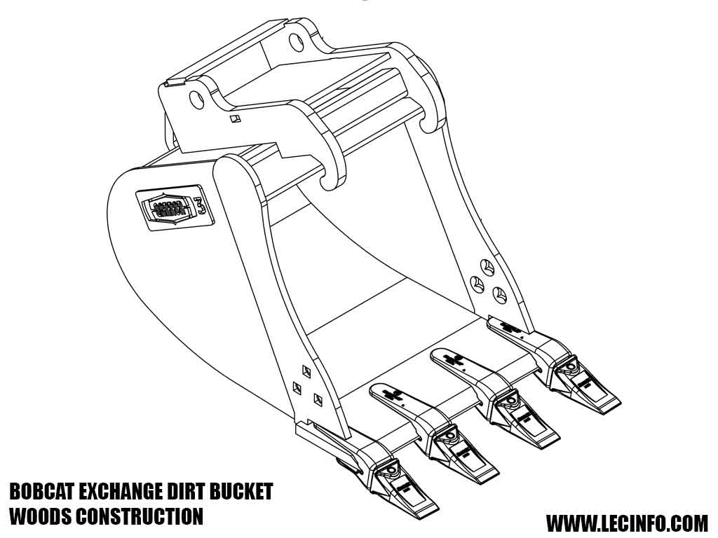 WAIN ROY | Severe-duty rock buckets for Excavators (52,000-65,000 lbs.) - Image 2