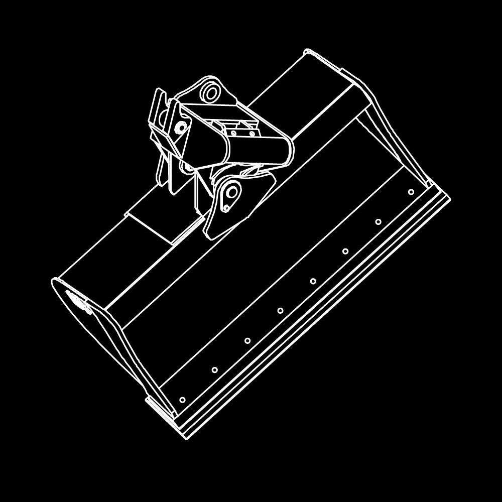 WAIN ROY | Tilt Buckets for Mini Excavators (4,500 - 12,500 lbs.) - Image 3