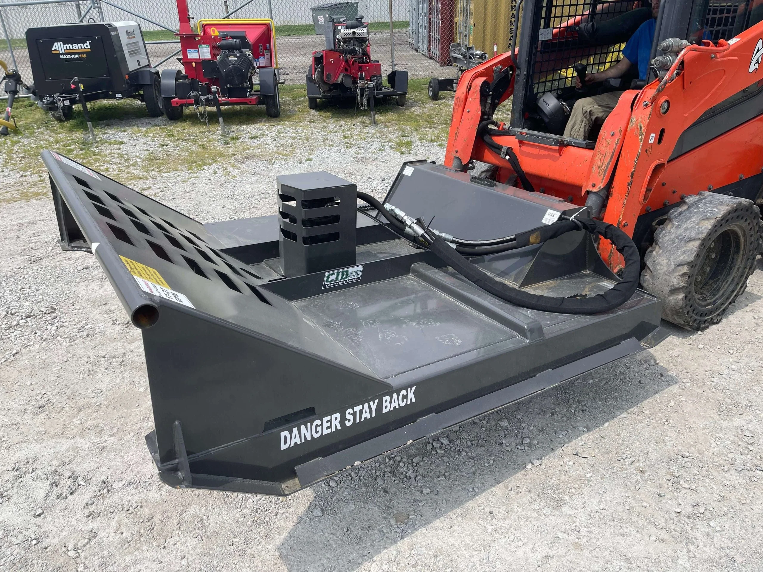 CID XTreme Duty Piston Drive Brush Cutter For Skid Steer - Image 3