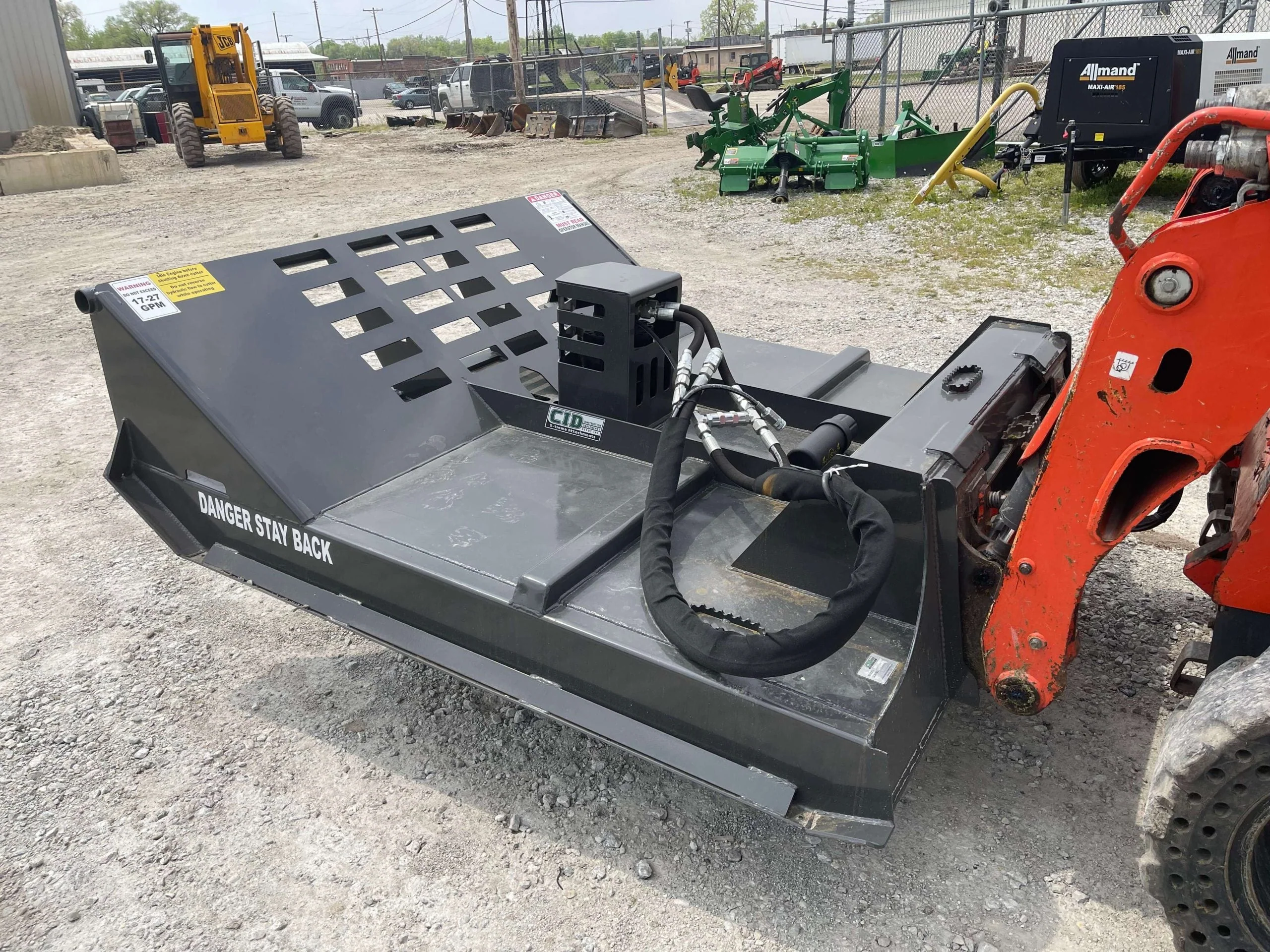 CID XTreme Duty Piston Drive Brush Cutter For Skid Steer - Image 4