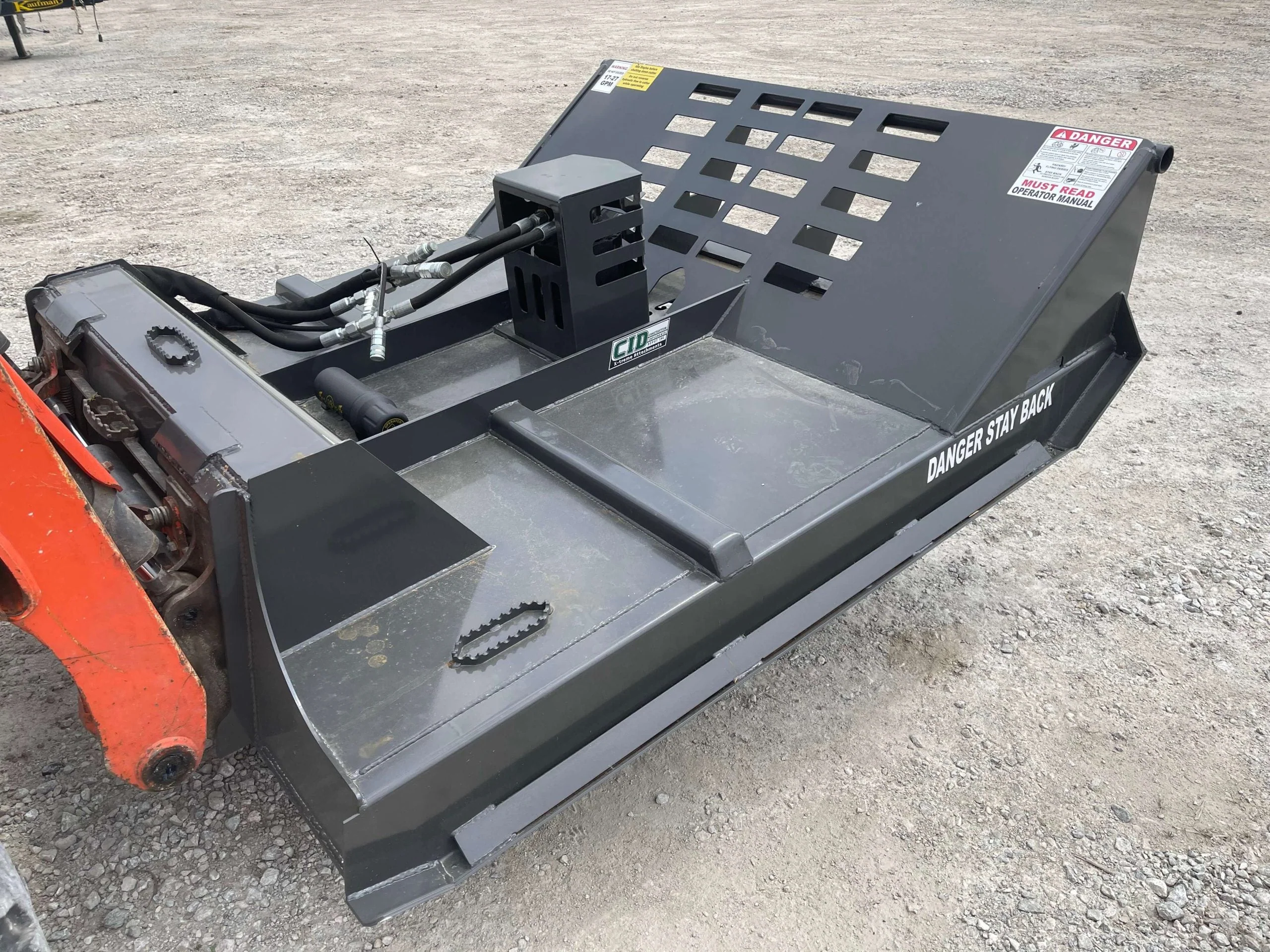 CID XTreme Duty Piston Drive Brush Cutter For Skid Steer - Image 5