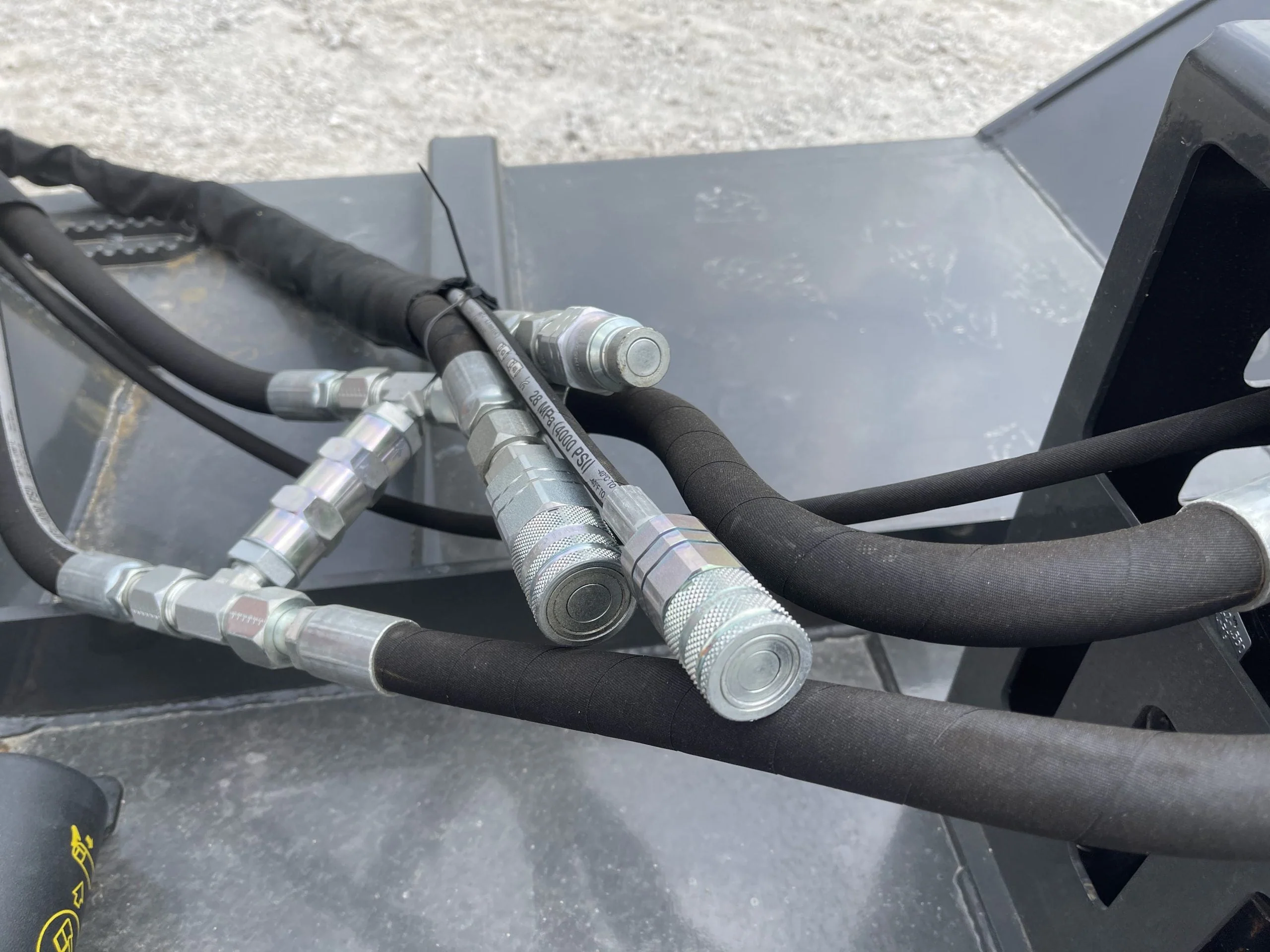 CID XTreme Duty Piston Drive Brush Cutter For Skid Steer - Image 6