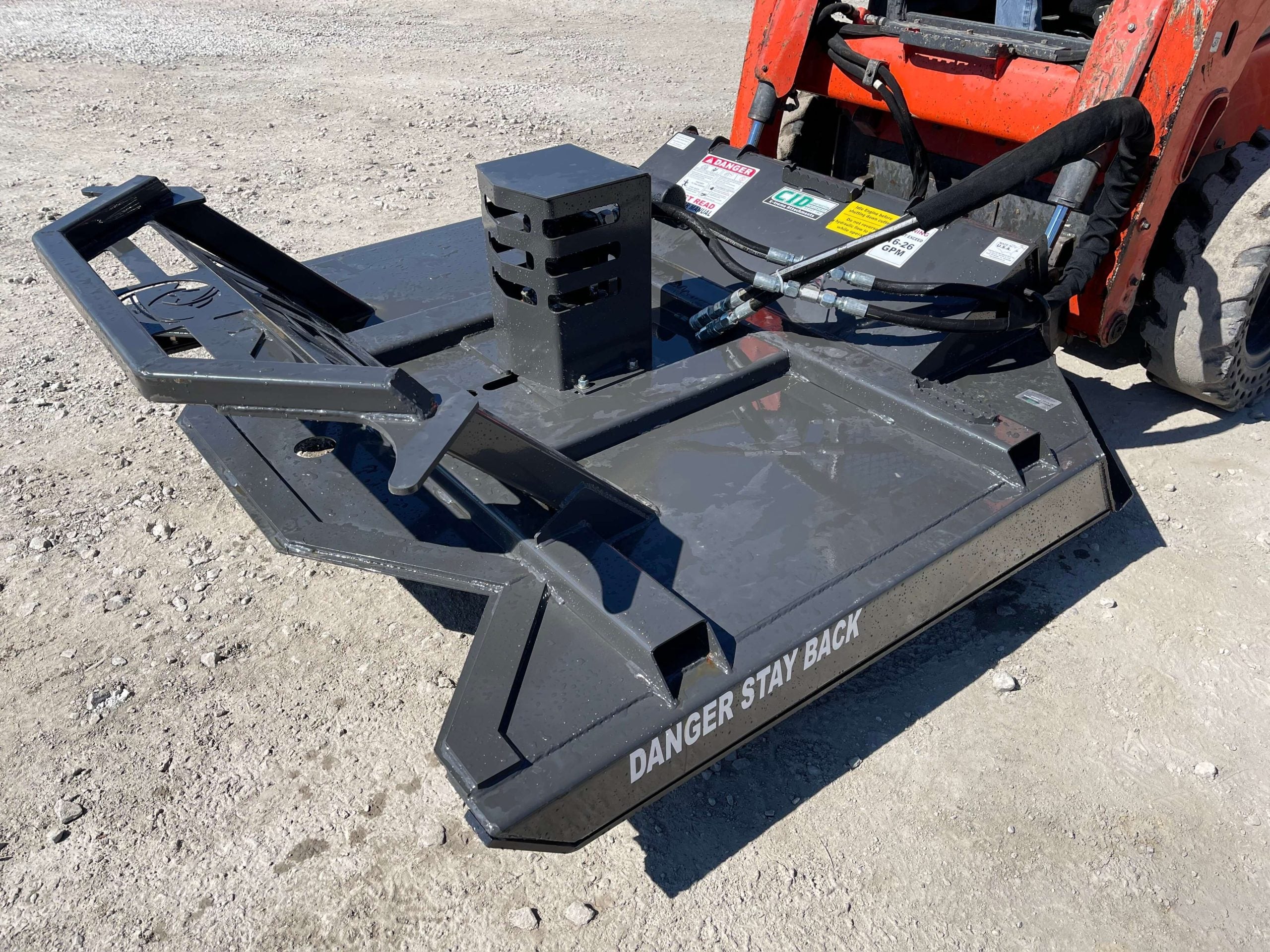 CID Xtreme Duty Tree Reaper Brush Cutter For Skid Steer - Image 4