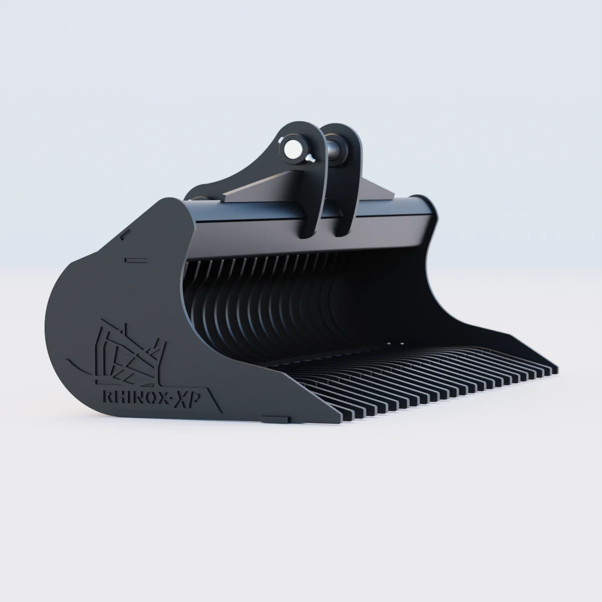 Yanmar SV60 Rake Riddle Bucket 60" / 1500mm - Image 2